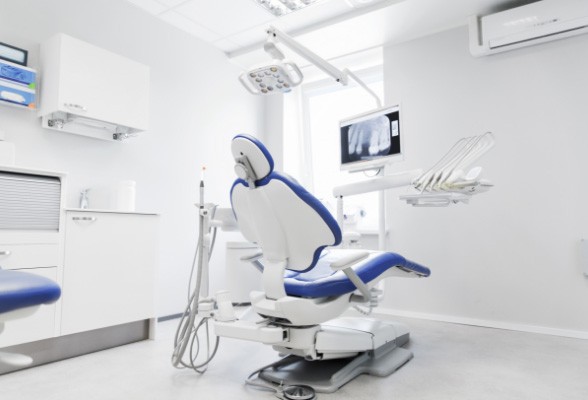 dental operatory room at Illuminate Dentistry
